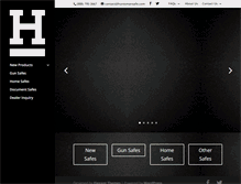 Tablet Screenshot of huntsmansafe.com